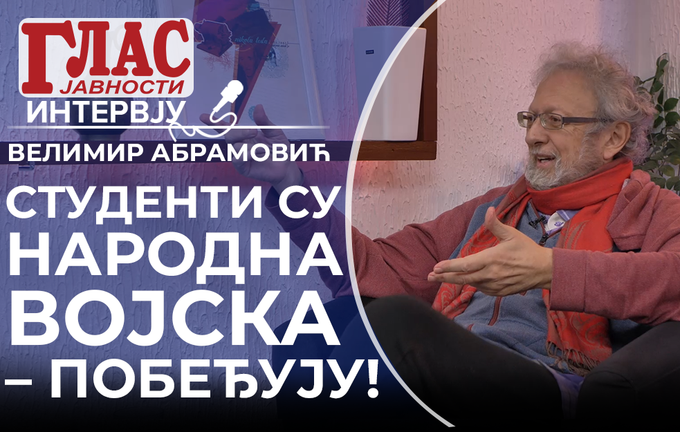 VELIMIR ABRAMOVIĆ: KAKO ĆE SE SVE ZAVRŠITI I KO FORMIRA VLADU (VIDEO)